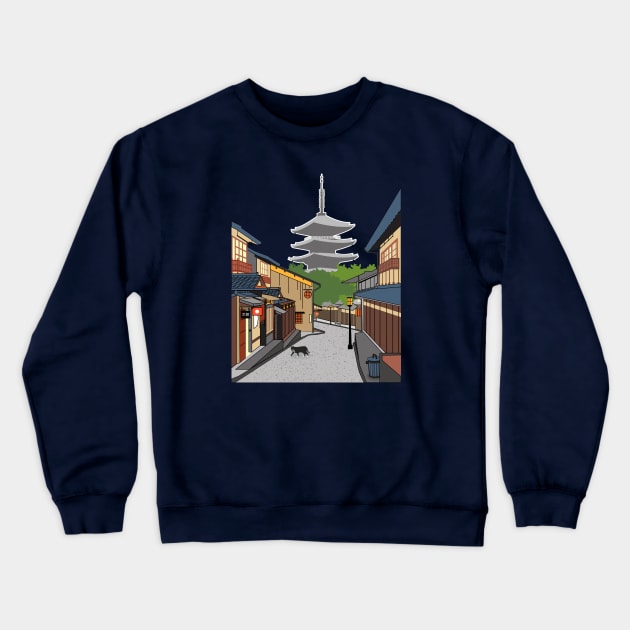 Kyoto Crewneck Sweatshirt by CTstudio